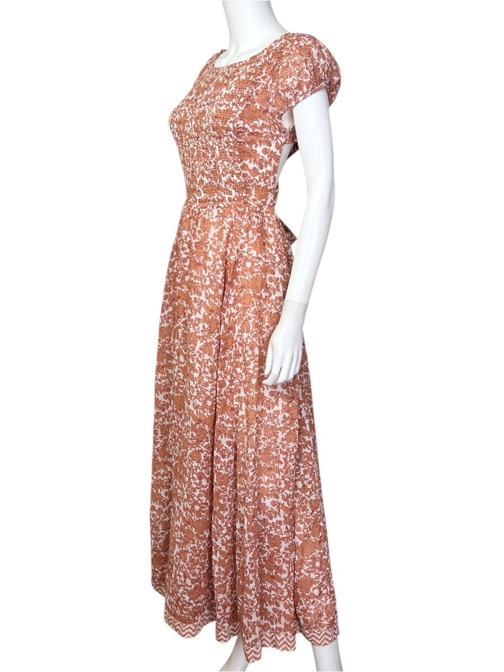 Free People Ultraviolet Dress in Tea Combo - sz S - Picture 6 of 14
